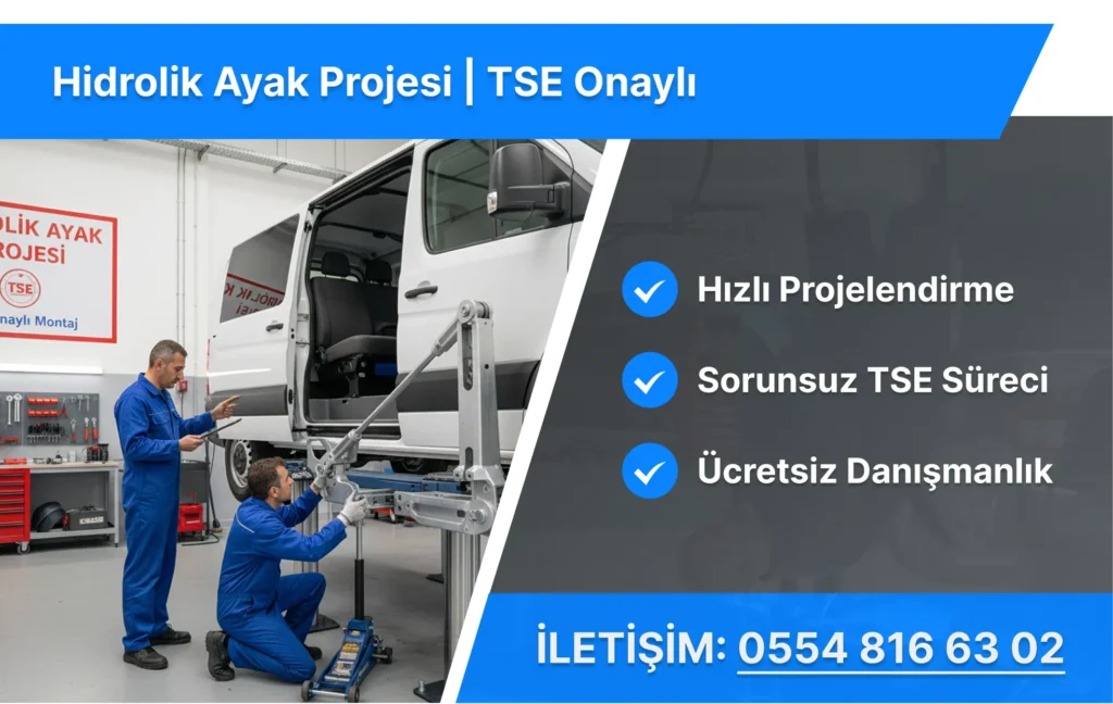 Hidrolik Ayak Projesi | TSE Onaylı